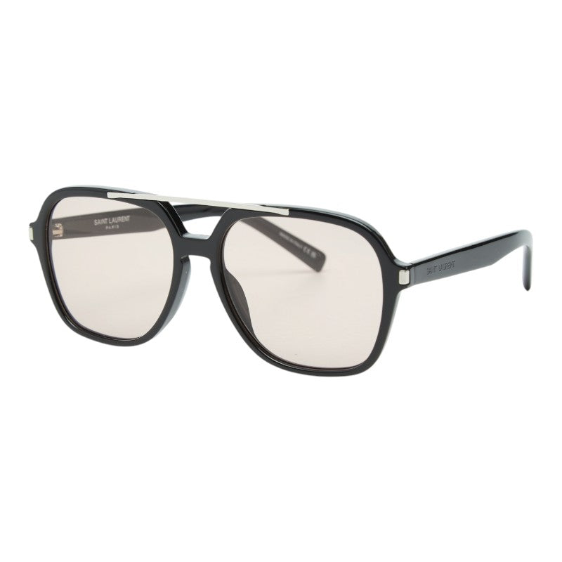 サンローラン ティアドロップ サングラス SL545 001 ブラック プラスチック レディース SAINT LAURENT 【中古】