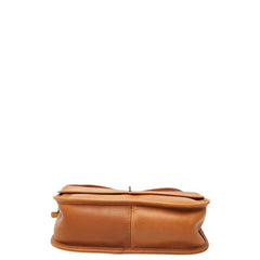 コーチ オールドコーチ 斜め掛け ショルダーバッグ ブラウン レザー レディース COACH 【中古】