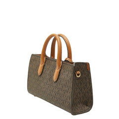 マイケルコース スカーレット ハンドバッグ ショルダーバッグ 2WAY 32F4GETC0B ブラウン PVC レザー レディース Michael Kors 【中古】