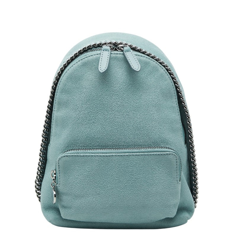 ステラマッカートニー ファラベラ SM リュック デイパック バックパック 468908 ブルー系 スウェード レディース Stella McCartney 【中古】