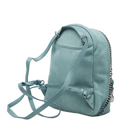 ステラマッカートニー ファラベラ SM リュック デイパック バックパック 468908 ブルー系 スウェード レディース Stella McCartney 【中古】