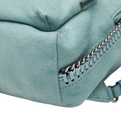 ステラマッカートニー ファラベラ SM リュック デイパック バックパック 468908 ブルー系 スウェード レディース Stella McCartney 【中古】