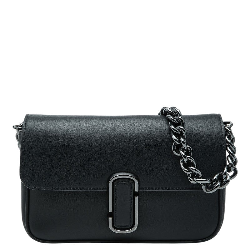 マークジェイコブス ザ J マーク チェーン ハンドバッグ ショルダーバッグ 2WAY H956L01PF22 ブラック レザー レディース MARC JACOBS 【中古】
