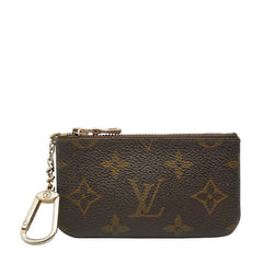 ルイ ヴィトン モノグラム ポシェット クレ コインケース 小銭入れ M62650 ブラウン PVC レザー レディース LOUIS VUITTON 【中古】
