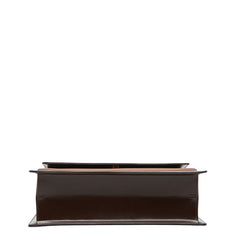 サンローラン ハンドバッグ ショルダーバッグ 2WAY ブラウン レザー ナイロン レディース SAINT LAURENT 【中古】