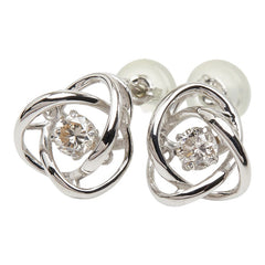 Pt900 プラチナ ダイヤ0.30ct ピアス レディース 【中古】