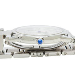 カルティエ ロンドソロ ドゥ カルティエ LM 腕時計 W6701005 クオーツ シルバー文字盤 ステンレススチール メンズ CARTIER 【中古】