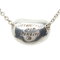 ティファニー エルサ ペレッティ ビーン ネックレス SV925 シルバー レディース TIFFANY&Co. 【中古】