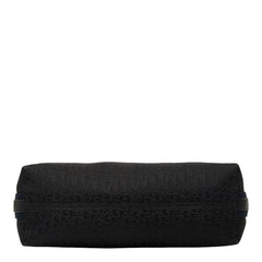 ディオール ストリートシック トロッター 斜め掛け ショルダーバッグ ブラック ネイビー レザー ジャガード レディース Dior 【中古】