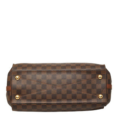 ルイ ヴィトン ダミエ グリニッジ ハンドバッグ ショルダーバッグ 2WAY N41337 ブラウン PVC レザー レディース LOUIS VUITTON 【中古】