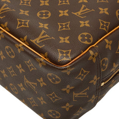 ルイ ヴィトン モノグラム ドーヴィル ハンドバッグ M47270 ブラウン PVC レザー レディース LOUIS VUITTON 【中古】