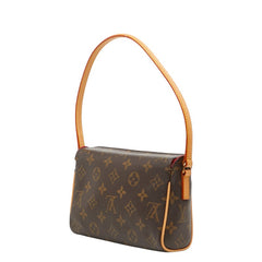 ルイ ヴィトン モノグラム レシタル ハンドバッグ M51900 ブラウン PVC レザー レディース LOUIS VUITTON 【中古】