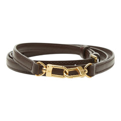 ルイ ヴィトン ショルダーストラップ ブラウン レザー レディース LOUIS VUITTON 【中古】