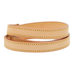 ルイ ヴィトン ヌメ革 ショルダーストラップ ベージュ レザー レディース LOUIS VUITTON 【中古】