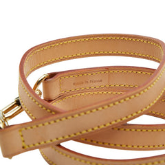 ルイ ヴィトン ヌメ革 ショルダーストラップ ベージュ レザー レディース LOUIS VUITTON 【中古】