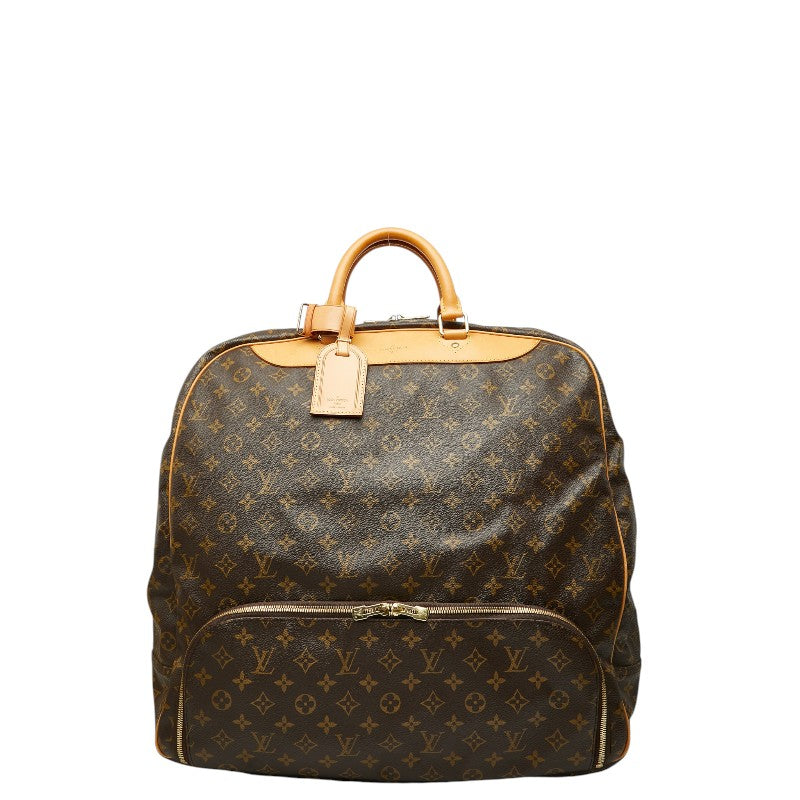 ルイ ヴィトン モノグラム エヴァジオン ボストンバッグ トラベルバッグ M41443 ブラウン PVC レザー レディース LOUIS VUITTON 【中古】