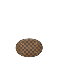 ルイ ヴィトン ダミエ マレ トートバッグ ショルダーバッグ バケツ N42240 ブラウン PVC レザー レディース LOUIS VUITTON 【中古】