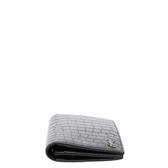 サンローラン タイニーカサンドラ コンチネンタルウォレット YSLロゴ 型押し 長財布 ブラック レザー レディース SAINT LAURENT 【中古】