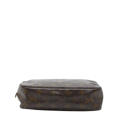 ルイ ヴィトン モノグラム トゥルース トワレット 23 ポーチ コスメポーチ M47524 ブラウン PVC レザー レディース LOUIS VUITTON 【中古】