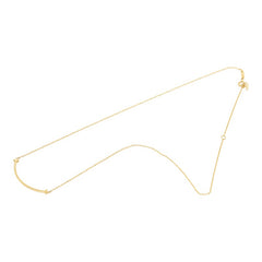 ティファニー T スマイル ペンダント スモール ネックレス 60011679 ゴールド K18YG イエローゴールド レディース TIFFANY&Co. 【中古】