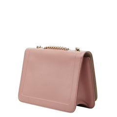 サルヴァトーレフェラガモ チェーンショルダーバッグ ピンク レザー レディース Salvatore Ferragamo 【中古】