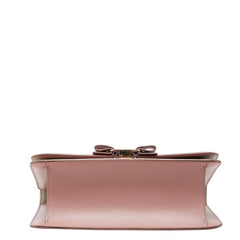 サルヴァトーレフェラガモ チェーンショルダーバッグ ピンク レザー レディース Salvatore Ferragamo 【中古】