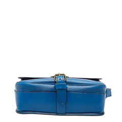 ルイ ヴィトン エピ カルトシエール 斜め掛け ショルダーバッグ M52245 トレドブルー レザー レディース LOUIS VUITTON 【中古】