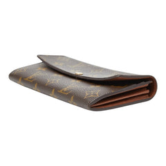 ルイ ヴィトン モノグラム ポルトフォイユ サラ 長財布 M61734 ブラウン PVC レザー レディース LOUIS VUITTON 【中古】