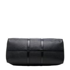 ルイ ヴィトン エピ キーポル45 ボストンバッグ M59152 ブラック ノワール レザー メンズ LOUIS VUITTON 【中古】