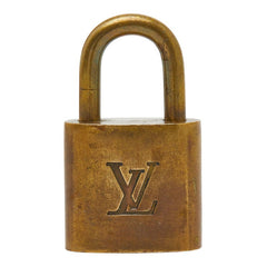 ルイ ヴィトン カデナ 南京錠 キー セット ゴールド メッキ レディース LOUIS VUITTON 【中古】