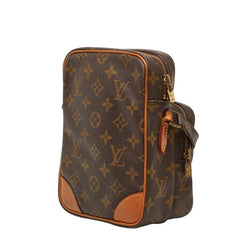 ルイ ヴィトン モノグラム アマゾン 斜め掛け ショルダーバッグ M45236 ブラウン PVC レザー レディース LOUIS VUITTON 【中古】