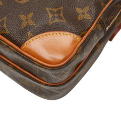 ルイ ヴィトン モノグラム アマゾン 斜め掛け ショルダーバッグ M45236 ブラウン PVC レザー レディース LOUIS VUITTON 【中古】