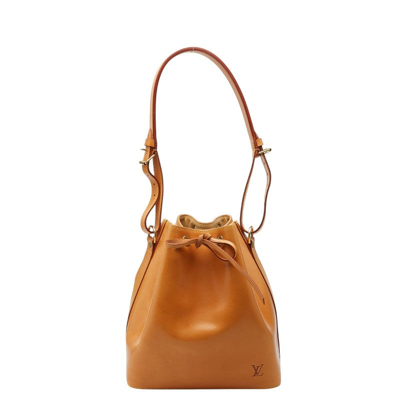 ルイ ヴィトン ノマド プチ ノエ ワンショルダーバッグ M85003 ベージュ系 レザー レディース LOUIS VUITTON 【中古】