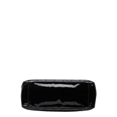 シャネル ココマーク GSTトート チェーン ショルダーバッグ ブラック パテントレザー レディース CHANEL 【中古】
