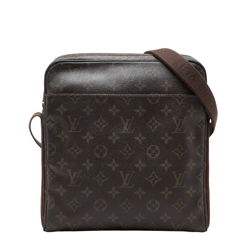 ルイ ヴィトン モノグラム トロター ボブール 斜め掛け ショルダーバッグ M97037 ブラウン PVC レザー レディース LOUIS VUITTON 【中古】