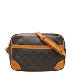 ルイ ヴィトン モノグラム トロカデロ27 斜め掛け ショルダーバッグ M51274 ブラウン PVC レザー レディース LOUIS VUITTON 【中古】