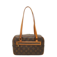ルイ ヴィトン モノグラム シテMM ハンドバッグ ショルダーバッグ M51182 ブラウン PVC レザー レディース LOUIS VUITTON 【中古】