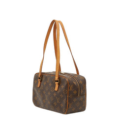 ルイ ヴィトン モノグラム シテMM ハンドバッグ ショルダーバッグ M51182 ブラウン PVC レザー レディース LOUIS VUITTON 【中古】