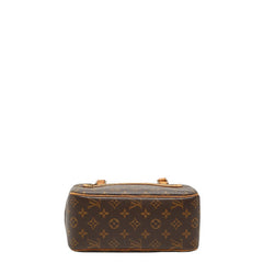 ルイ ヴィトン モノグラム シテMM ハンドバッグ ショルダーバッグ M51182 ブラウン PVC レザー レディース LOUIS VUITTON 【中古】