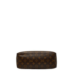 ルイ ヴィトン モノグラム ルーピングGM ショルダーバッグ ハンドバッグ M51145 ブラウン PVC レザー レディース LOUIS VUITTON 【中古】