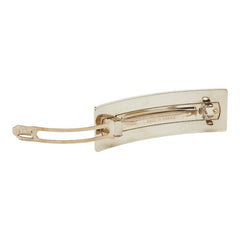 シャネル ココマーク バレッタ ヘアアクセサリー シルバー ゴールド メタル メッキ レディース CHANEL 【中古】
