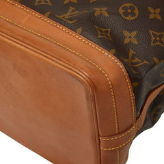 ルイ ヴィトン モノグラム ノエ ショルダーバッグ M42224 ブラウン PVC レザー レディース LOUIS VUITTON 【中古】