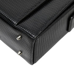 サンローラン 型押し ワンショルダーバッグ ブラック レザー レディース SAINT LAURENT 【中古】