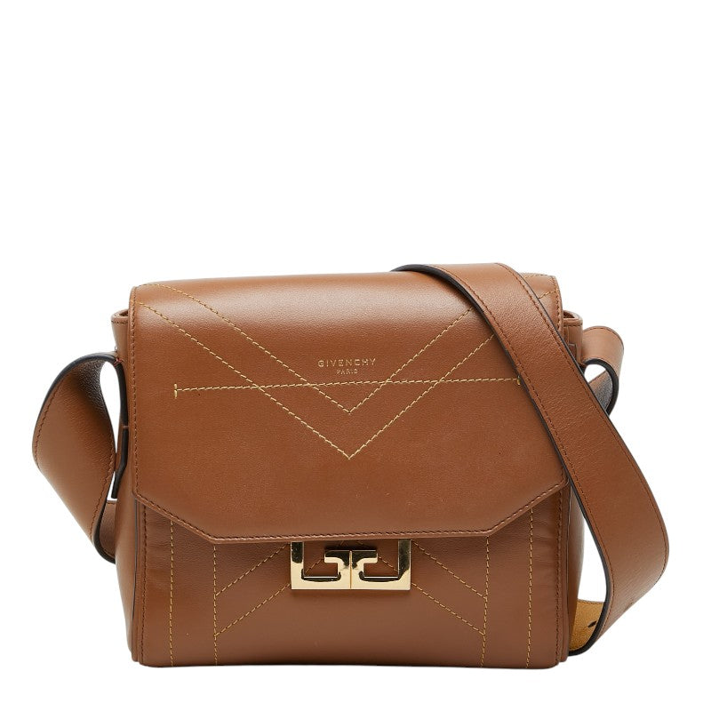 ジバンシー エデン スモール ワンショルダーバッグ ブラウン レザー レディース Givenchy 【中古】