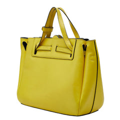 ロエベ ラゾ ミニ ハンドバッグ ショルダーバッグ 2WAY イエロー レザー レディース LOEWE 【中古】