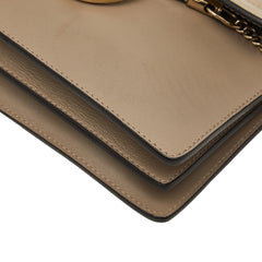 クロエ フェイ チェーン ショルダーバッグ ベージュ スウェード レザー レディース Chloe 【中古】