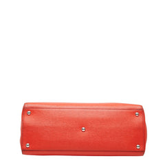 フェンディ トゥージュール ハンドバッグ ショルダーバッグ 2WAY 8BH250 レッド レザー レディース FENDI 【中古】