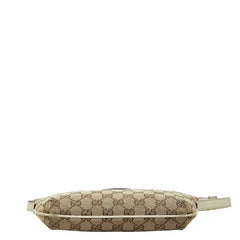 グッチ GGキャンバス ハンドバッグ ワンショルダーバッグ 190393 ベージュ キャンバス レザー レディース GUCCI 【中古】