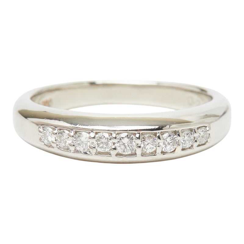 Pt900 プラチナ ダイヤ0.22ct リング 指輪 レディース 12.5号 【中古】
