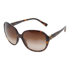 シャネル ココマーク サングラス 58□17 135 5285 A ブラウン プラスチック レディース CHANEL 【中古】